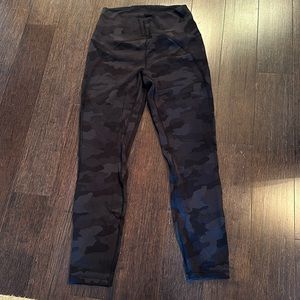 Lululemon unlimited high rise pant 25” size 8